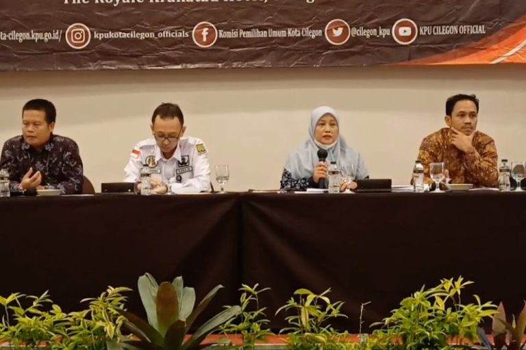 KPU Kota Cilegon Ingatkan Sejumlah Hal Agar Parpol Lolos Verifikasi