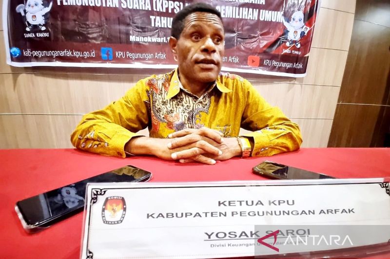 KPU Pegaf Prioritaskan Distribusi Logistik Pemilu Ke Distrik Terjauh