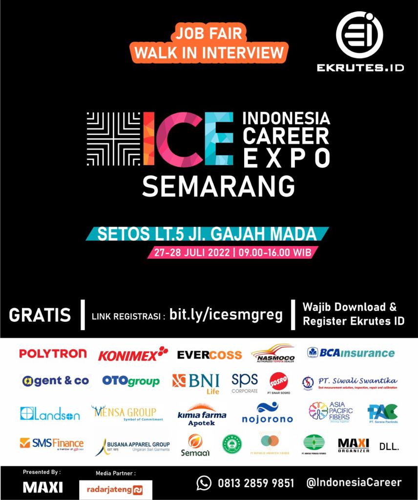 Ada Ratusan Lowongan Kerja Di Indonesia Career Expo Semarang 27 - Juli ...