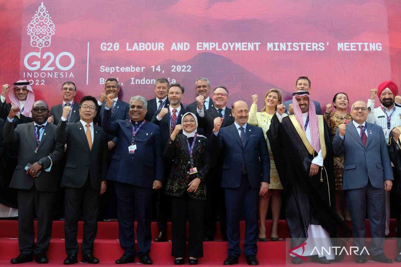 Hasil Pertemuan Menteri-menteri Ketenagakerjaan Negara Anggota G20 Di Bali