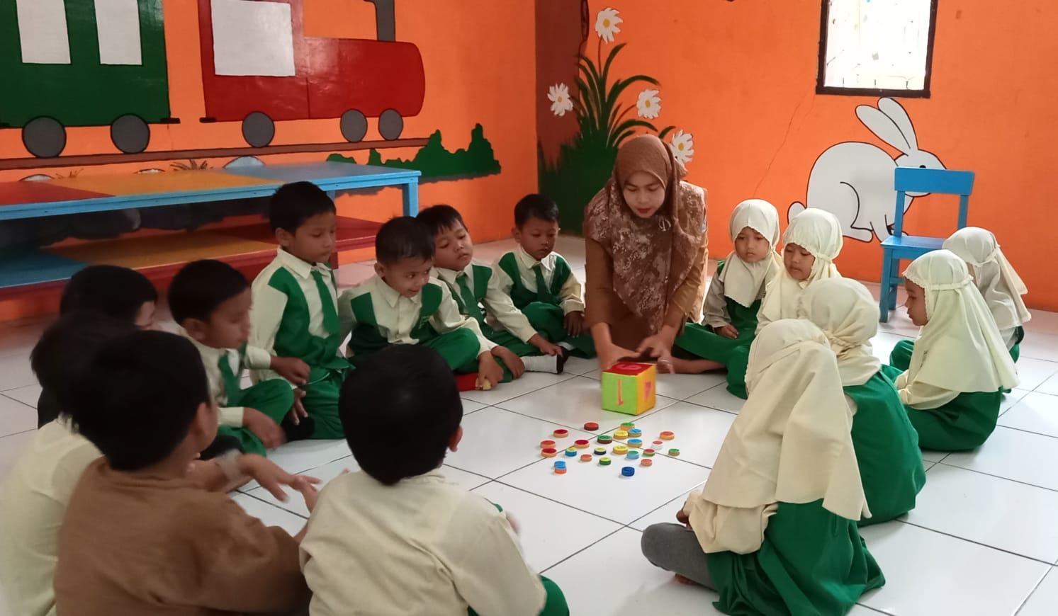 Meningkatkan Kemampuan Berhitung Anak Melalui Permainan Dadu Angka.