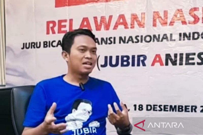 Relawan Ajak Pemilih Milenial Lihat Rekam Jejak Anies Baswedan