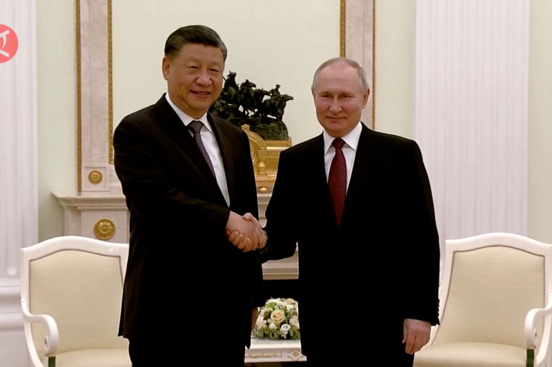 Putin Akan Bahas Rencana Perdamaian Ukraina Saat Bertemu Xi Jinping