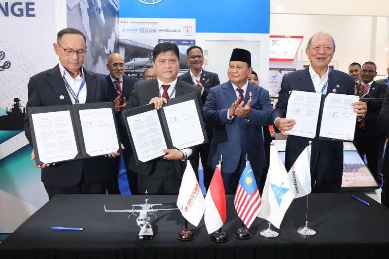 RI-Malaysia Sepakati Dua MoU Industri Pertahanan Di LIMA 2023