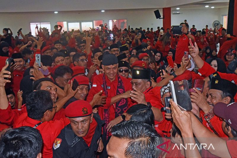 Ganjar Pranowo Konsolidasi Pemenangan Di Banten