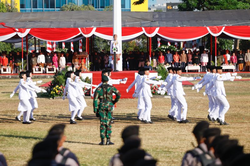 Perwakilan Negara Tetangga Hadiri Upacara HUT Ke 78 RI Di Semarang