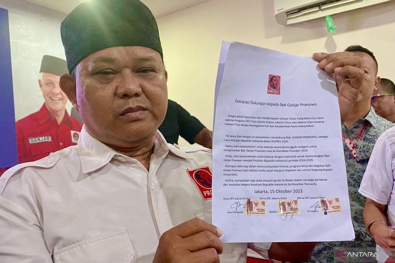 Projo DPC Wilayah DKI Ungkap Alasan Dukung Ganjar Di Pilpres 2024