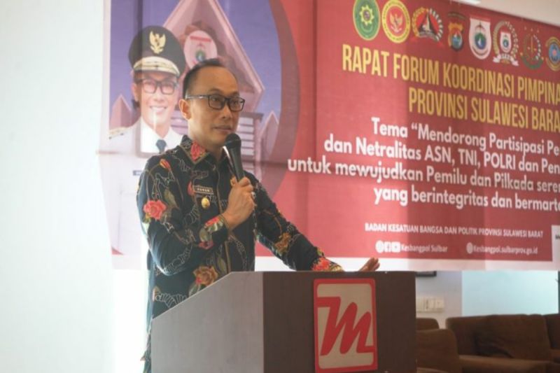 Sulbar Dorong Peningkatan Partisipasi Masyarakat Pada Pemilu 2024