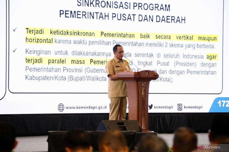 Mendagri: Musrenbangnas Wadah Sinkronisasi Pemerintah Pusat-daerah